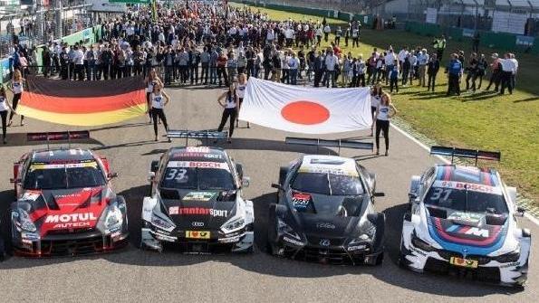 DTM- und Super GT-Boliden werden sich 2019 gemeinsam auf der Strecke messen DTM- und Super GT-Boliden werden sich 2019 gemeinsam auf der Strecke messen
