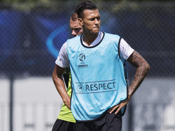Davie Selke musste bei seinem Hertha-Debüt eine Niederlage einstecken