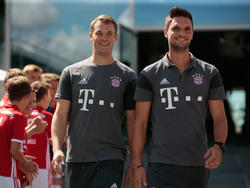 Sven Ulreich (re.) ist derzeit die Nummer eins im Bayern-Tor