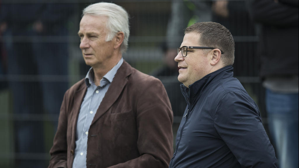 Gladbach zeigt momentan begeisternden Fußball, meint Rainer Bonhof (l.) Gladbach zeigt momentan begeisternden Fußball, meint Rainer Bonhof (l.)