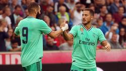 Real Madrid läuft gegen Espanyol in grünen Trikots auf