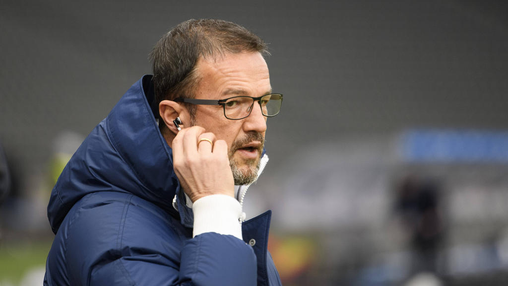 Fredi Bobic will keine Trainerdiskussion bei Hertha BSC Fredi Bobic will keine Trainerdiskussion bei Hertha BSC