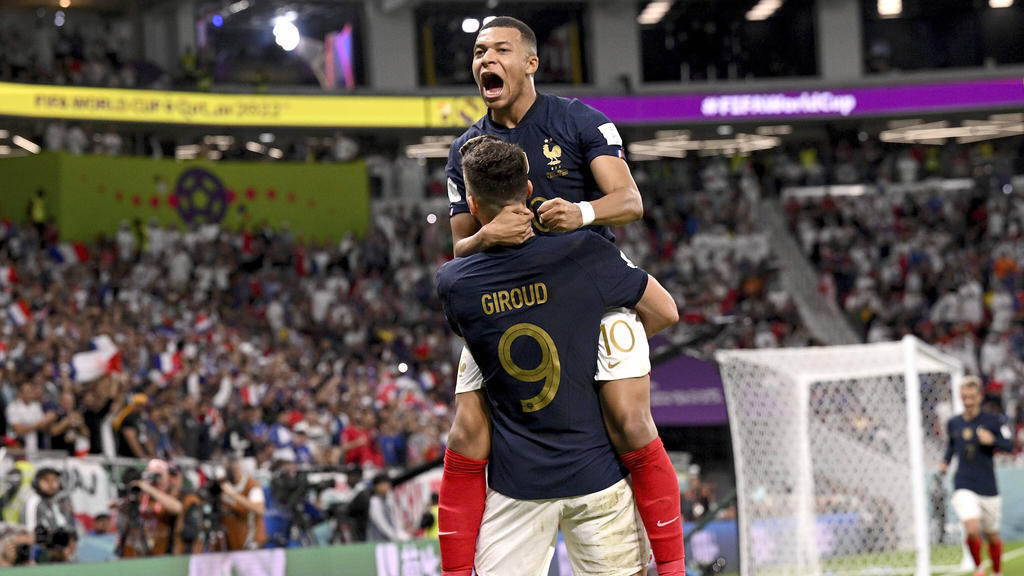 Kylian Mbappé traf doppelt für seine Franzosen