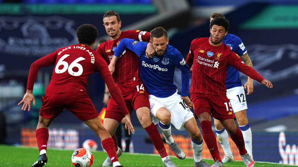 Der FC Liverpool und der FC Everton trennten sich mit einem torlosen Remis