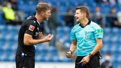 Bundesligadebüt mit 32 Jahren: Fabian Klos (l.)