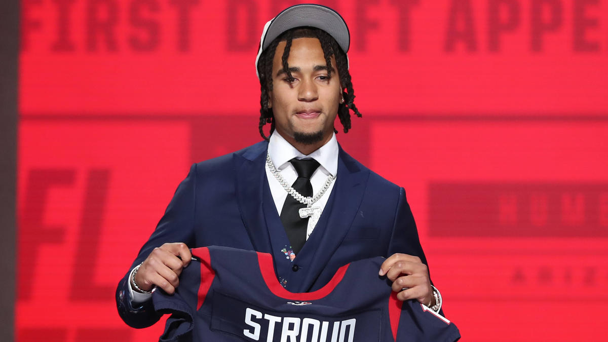 Die Houston Texans pickten C.J Stroud im NFL Draft 2023