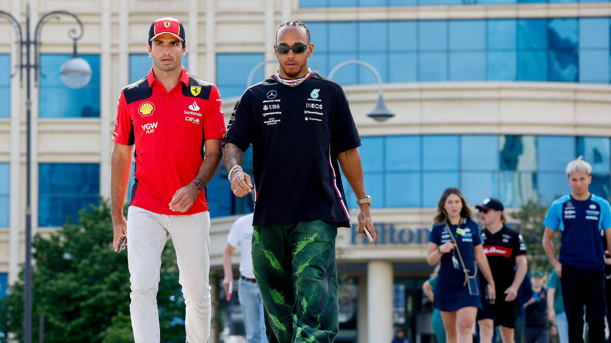 Bleibt Lewis Hamilton (re.) in der Formel 1?