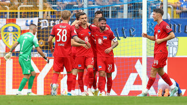Hertha BSC hat die zweite Runde im DFB-Pokal erreicht