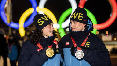 Hanna Öberg und Martin Ponsiluoma gelten als Biathlon-Traumpaar