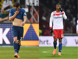 Filip Kostic (l.) und Walace haben in Italien Interesse geweckt