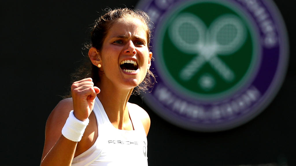 Julia Görges steht in Wimbledon unter den letzten Vier Julia Görges steht in Wimbledon unter den letzten Vier