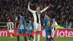 Cristiano Ronaldo schnürte gegen Atlético Madrid einen Dreierpack