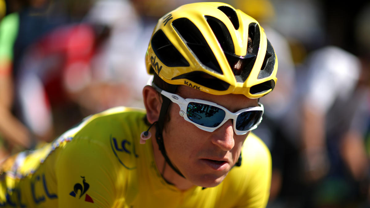 Geraint Thomas muss aus der Tour de Suisse aussteigen Geraint Thomas muss aus der Tour de Suisse aussteigen