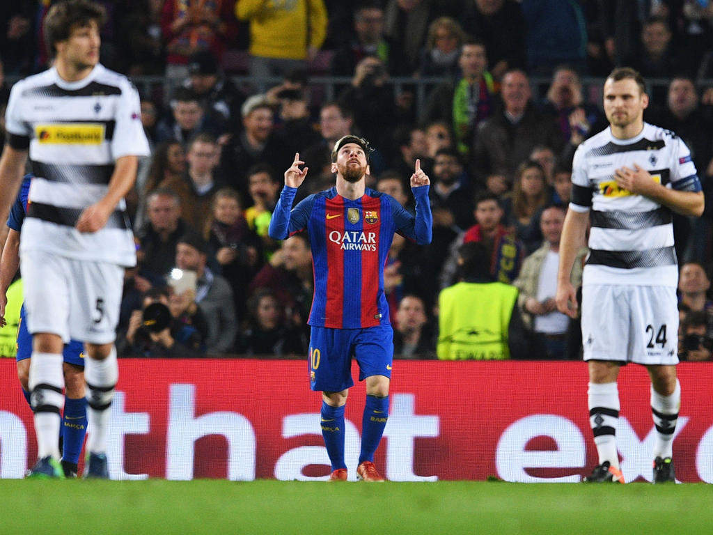 Messi abrió el marcador ante el conjunto teutón en el Camp Nou. (Foto: Getty)