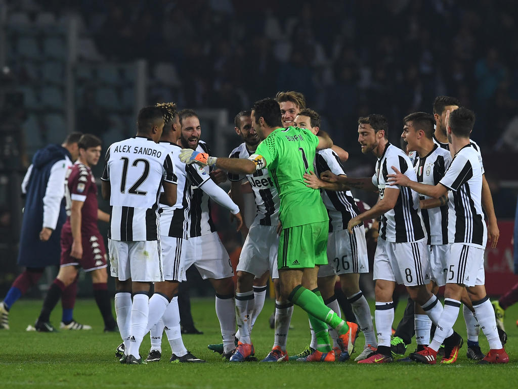 Juventus hat im Derby gegen den FC Turin gewonnen
