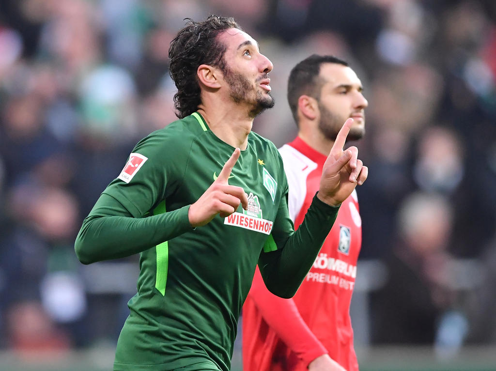 Schließt sich Hoffenheim an: Ishak Belfodil (zuletzt an Werder ausgeliehen)