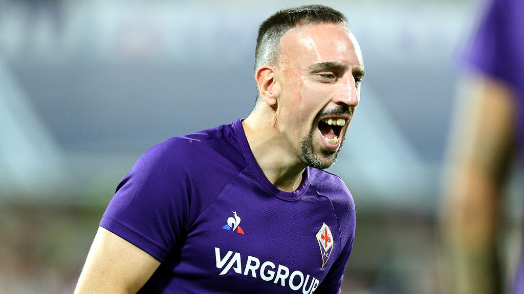 Franck Ribéry hat für zwei Jahre in Florenz unterschrieben