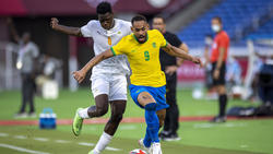 Brasiliens Olympia-Fußballer kamen nicht über ein 0:0 gegen die Elfenbeinküste hinaus