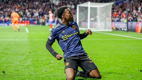 Anthony Elanga traf für Manchester United