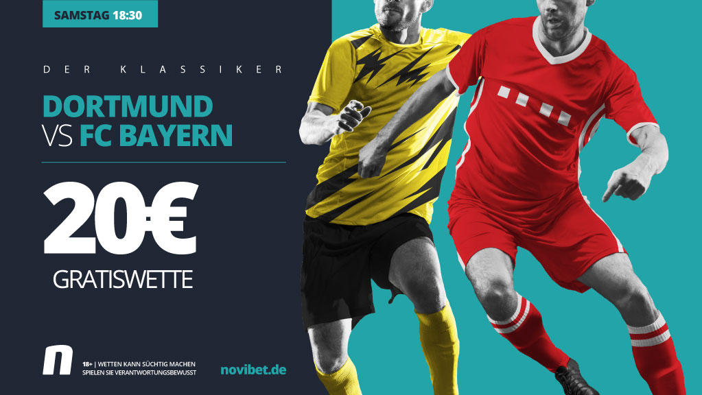 Der BVB empfängt den FC Bayern im Top-Spiel - JETZT wetten! Der BVB empfängt den FC Bayern im Top-Spiel - JETZT wetten!