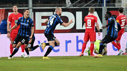 Der SC Paderborn gewinnt knapp gegen den 1. FC Kaiserslautern