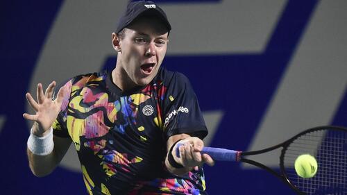 Der deutsche Tennisprofi Dominik Koepfer steht zum zweiten Mal in den Top 50