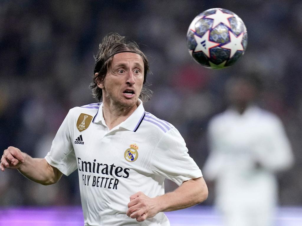 Luka Modric ist einer der Stars bei Real Madrid Luka Modric ist einer der Stars bei Real Madrid