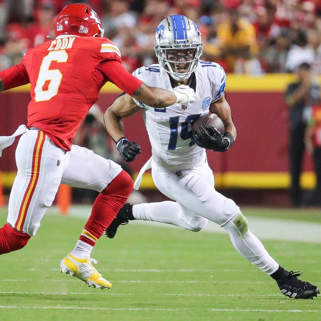 2023 – Detroit Lions @ Kansas City Chiefs (21:20)