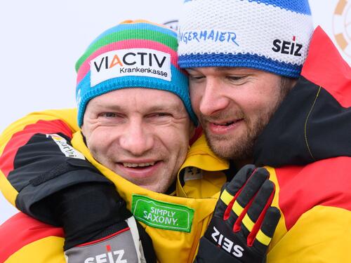 Francesco Friedrich (links) und Johannes Lochner schenkten sich nichts in dieser Saison, über WM-Gold entscheiden Nuancen.