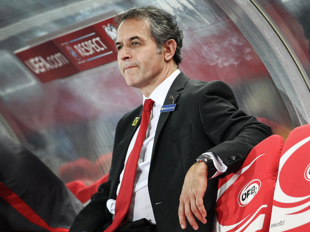 ÖFB-Teamchef Marcel Koller muss immer wieder betonen, dass Österreich noch nicht bei der EM 2016 ist