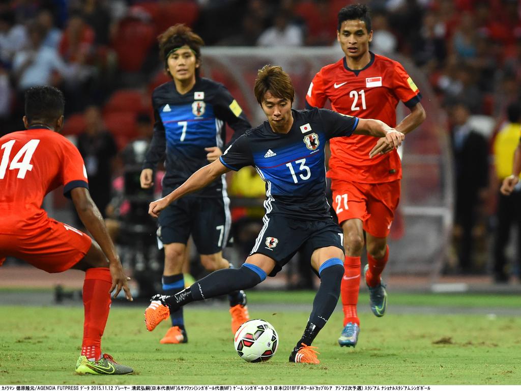 Hiroshi Kiyotake hat sich bei der japanischen Nationalmannschaft verletzt