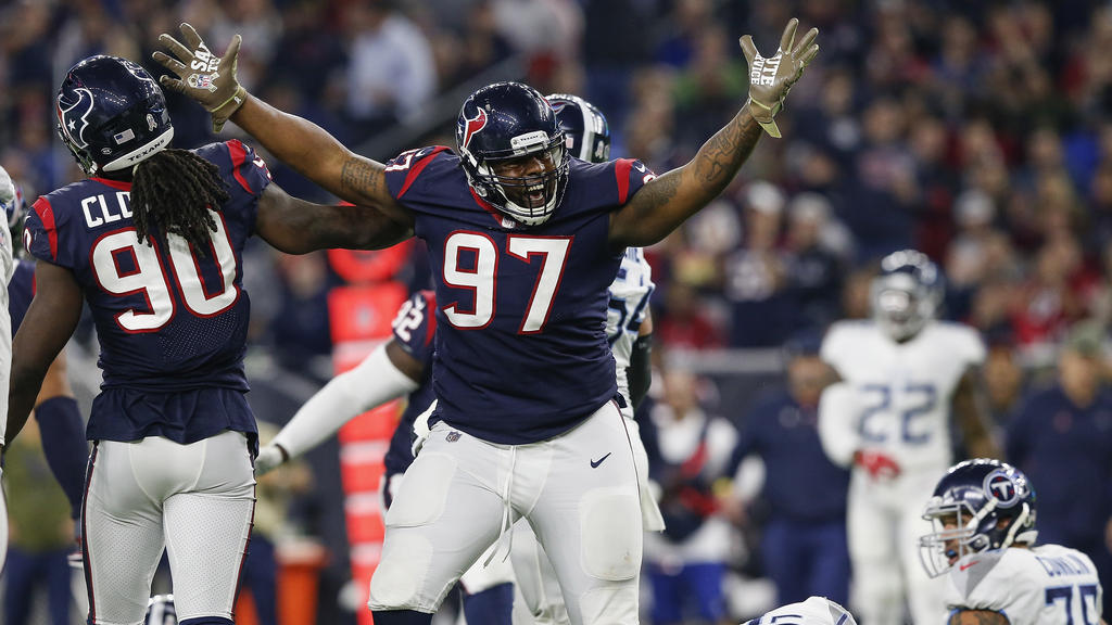 Große Freude bei den Houston Texans Große Freude bei den Houston Texans