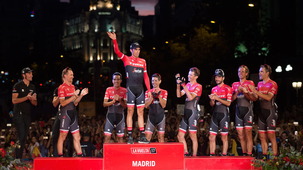 Alberto Contador gewann 2017 die Vuelta Alberto Contador gewann 2017 die Vuelta