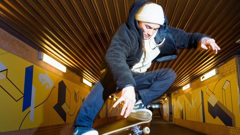 Der Skater Denny Pham will zu den Olympischen Spielen Der Skater Denny Pham will zu den Olympischen Spielen