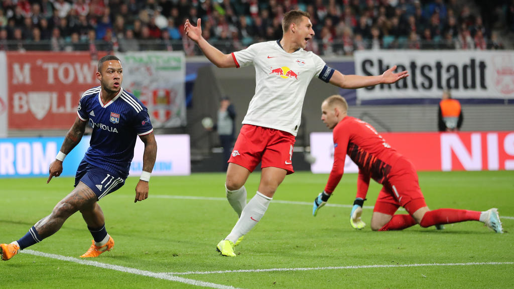 RB Leipzig legte gegen Lyon eine Bruchlandung hin