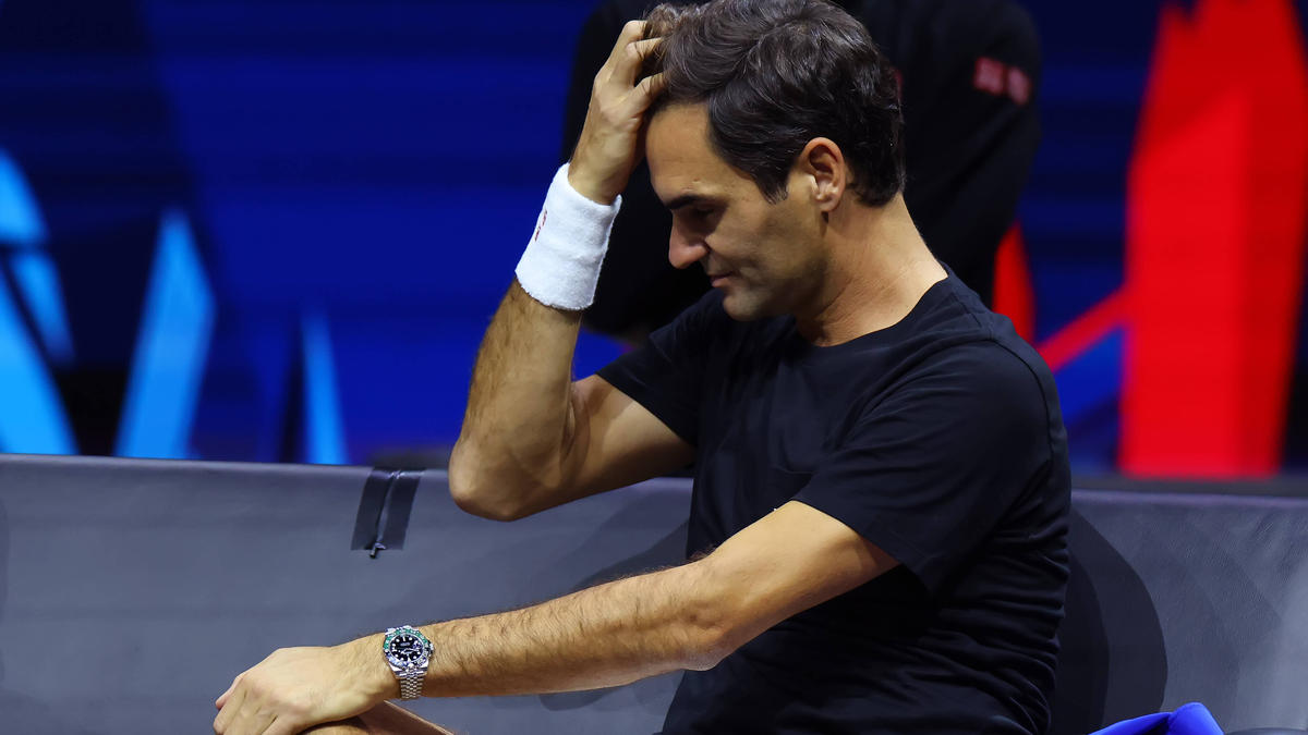 Roger Federer spielt sein letztes Tennis-Match