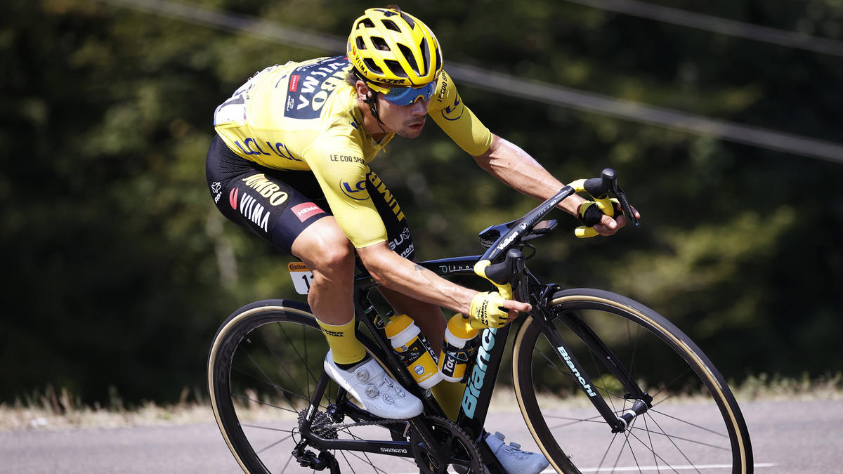 Primoz Roglic hat das Gelbe Trikot souverän verteidigt Primoz Roglic hat das Gelbe Trikot souverän verteidigt