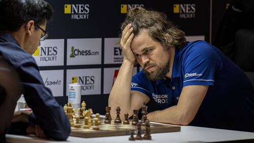 Schach-Superstar Magnus Carlsen kassierte eine überraschende Niederlage