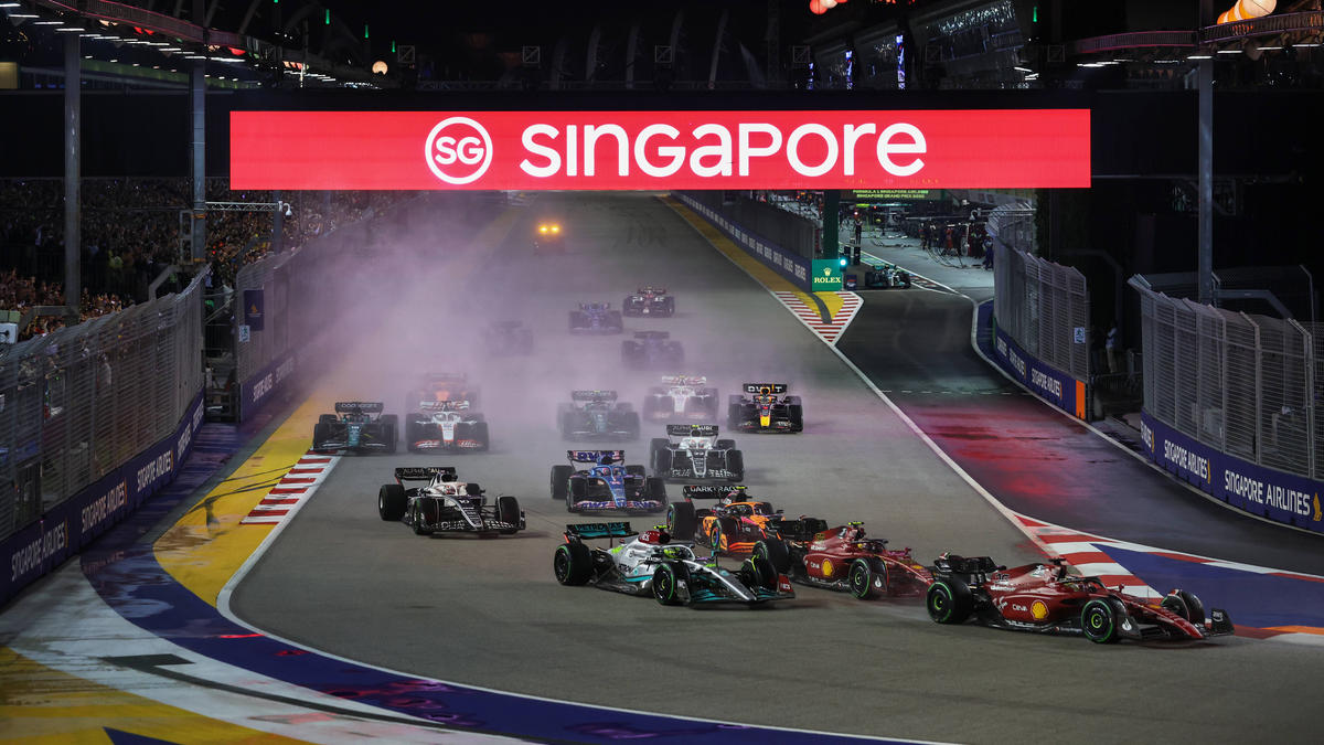 Die Formel 1 gastiert an diesem Wochenende in Singapur