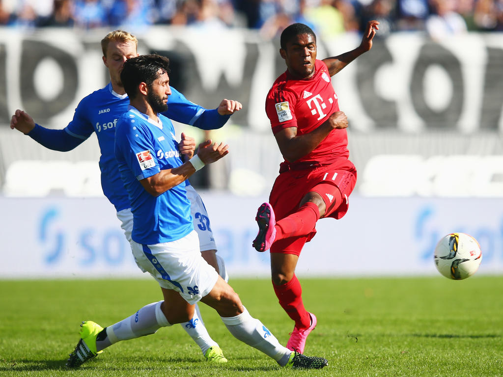 Partido de liga entre Darmstadt y Bayern Múnich. (Foto: Getty)