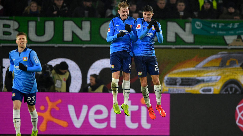 Bayer Leverkusen hat den ersten Sieg im neuen Jahr gefeiert