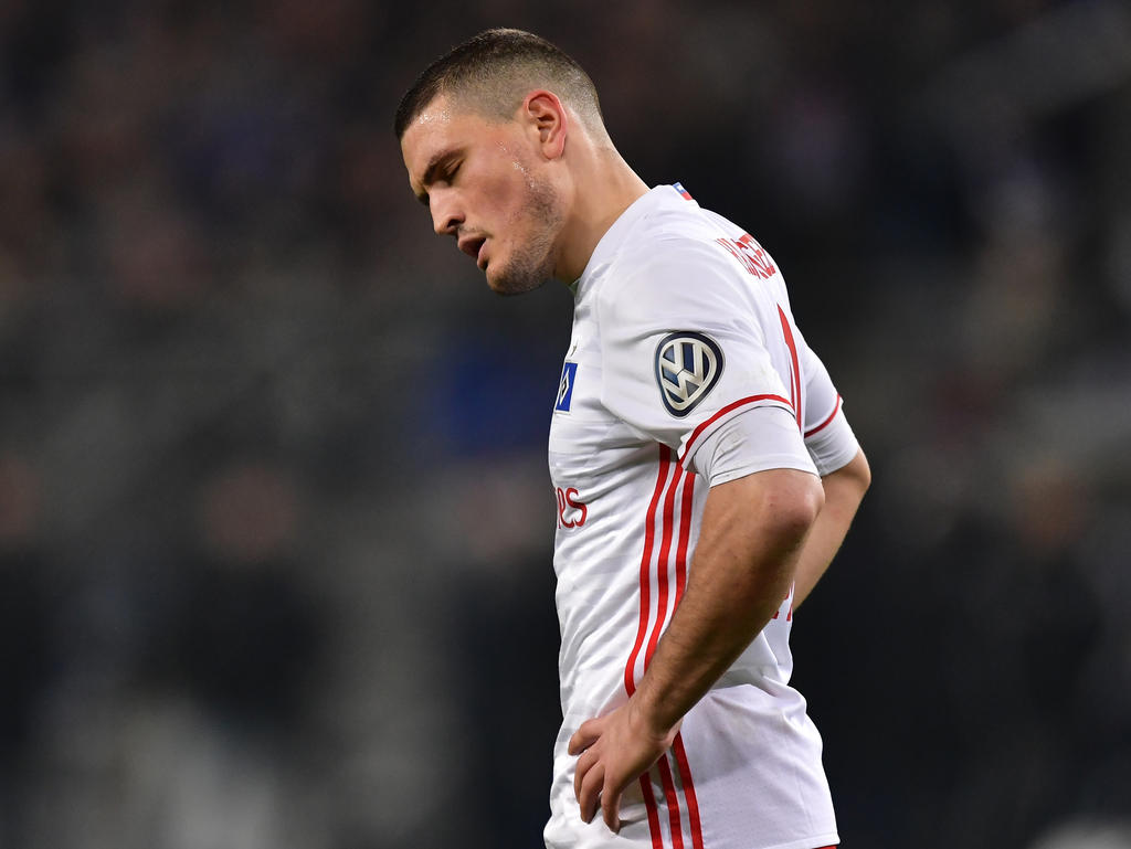 Kyriakos Papadopoulos musste das HSV-Training beenden Kyriakos Papadopoulos musste das HSV-Training beenden