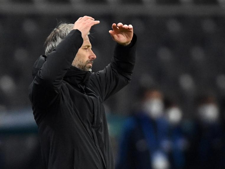 BVB-Trainer Marco Rose war nach der Niederlage in Berlin bedient BVB-Trainer Marco Rose war nach der Niederlage in Berlin bedient