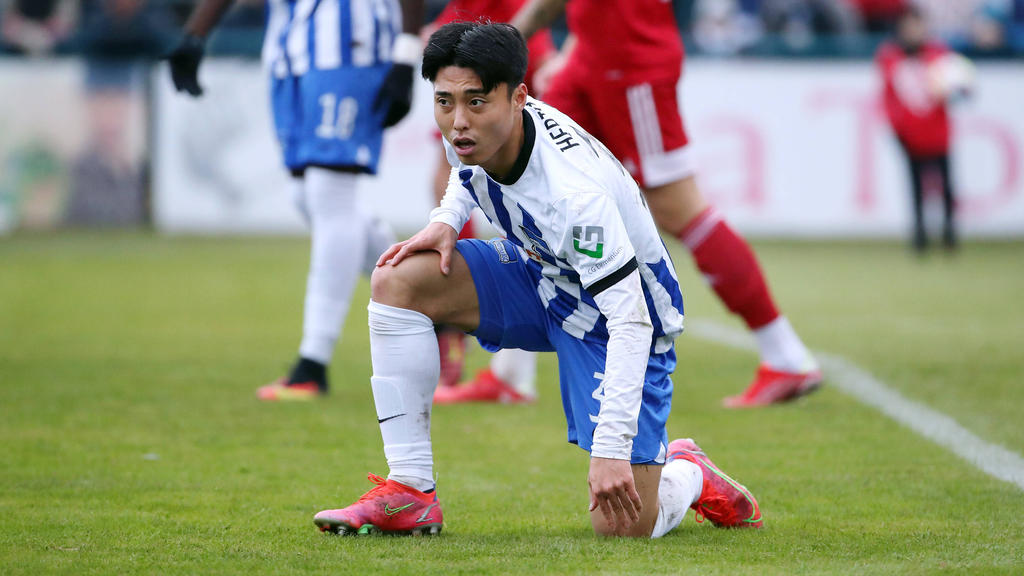 Wird Hertha BSC wohl wieder verlassen: Dong-jun Lee Wird Hertha BSC wohl wieder verlassen: Dong-jun Lee