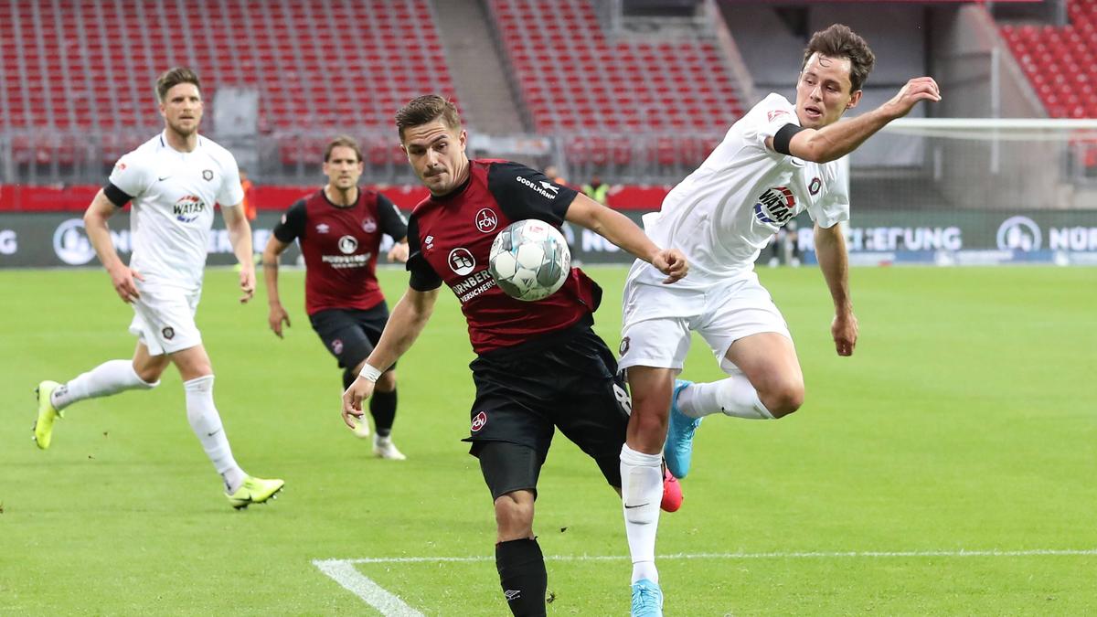 Kein Sieger zwischen Nürnberg und Aue Kein Sieger zwischen Nürnberg und Aue