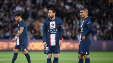 Hatte keinen einfachen Abend: PSG-Star Lionel Messi