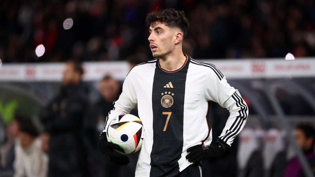 Kai Havertz agierte in der Nationalmannschaft als Linksverteidiger Kai Havertz agierte in der Nationalmannschaft als Linksverteidiger