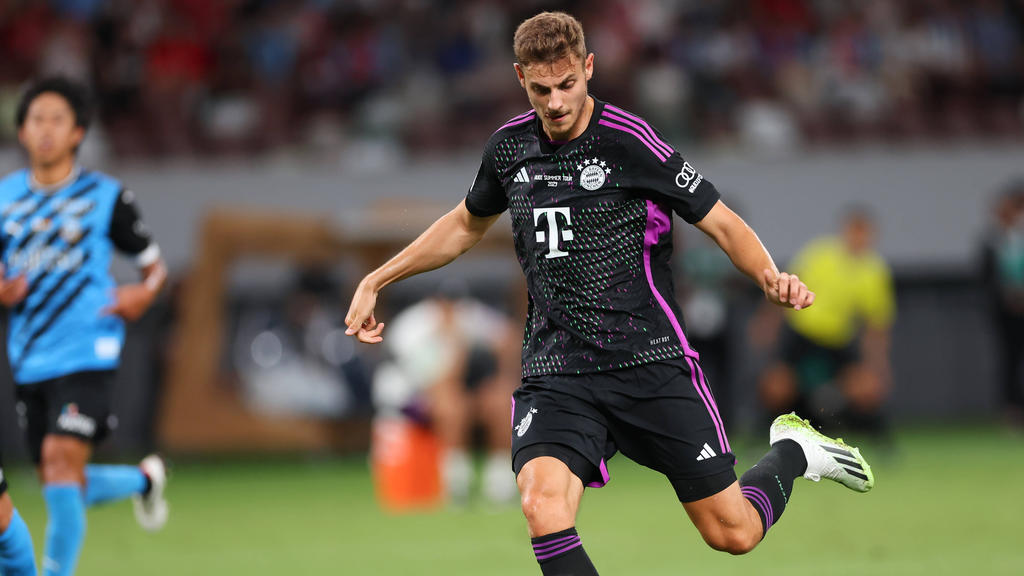 Josip Stanisic traf beim Test des FC Bayern gegen Kawasaki Frontale zum 1:0-Sieg Josip Stanisic traf beim Test des FC Bayern gegen Kawasaki Frontale zum 1:0-Sieg