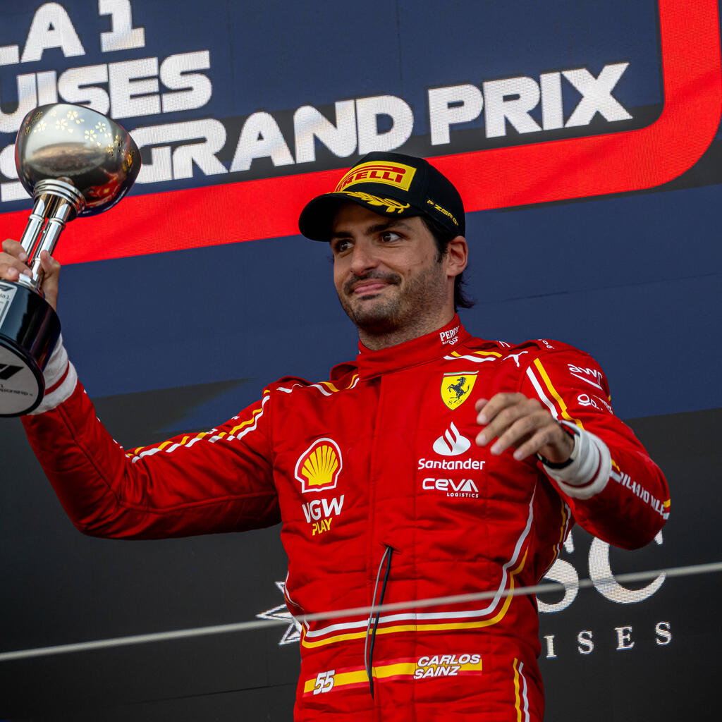 Carlos Sainz (Ferrari) - 55 Punkte - NOTE: 1,0
