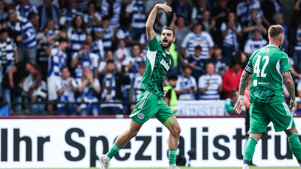 Der MSV holte einen wichtigen Dreier